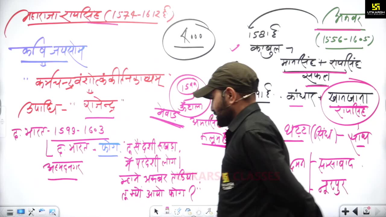 38 (राजस्थान का इतिहास - नरेश सर ) Part-1 मिर्जा राजा मान सिंह 23-April