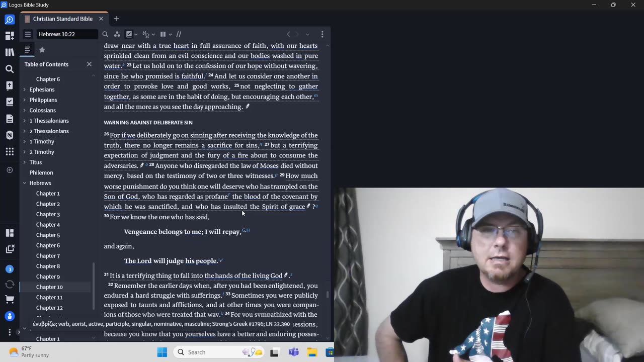 the consequence of habitual sin after salvation [The Bride of Christ]