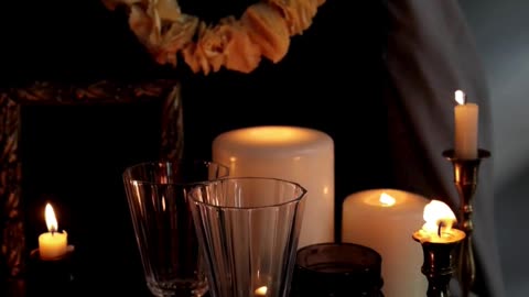 🔥 Tranquil Candlelight & Nature Sounds | A Moment to Reconnect 🌿