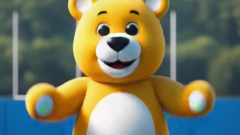 The mascot vibrato assistant placed on the football field is popular, co-produced, creative #shorts