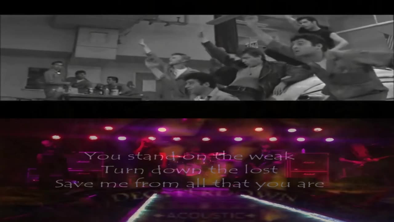 Decyfer Down ~ Scarecrow ( Live + Lyrics ) Remix 1