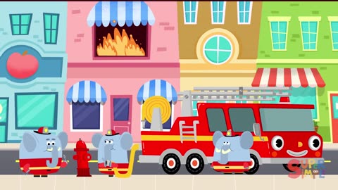 Here Comes The Fire Truck Kids Songs Super Simple Songs