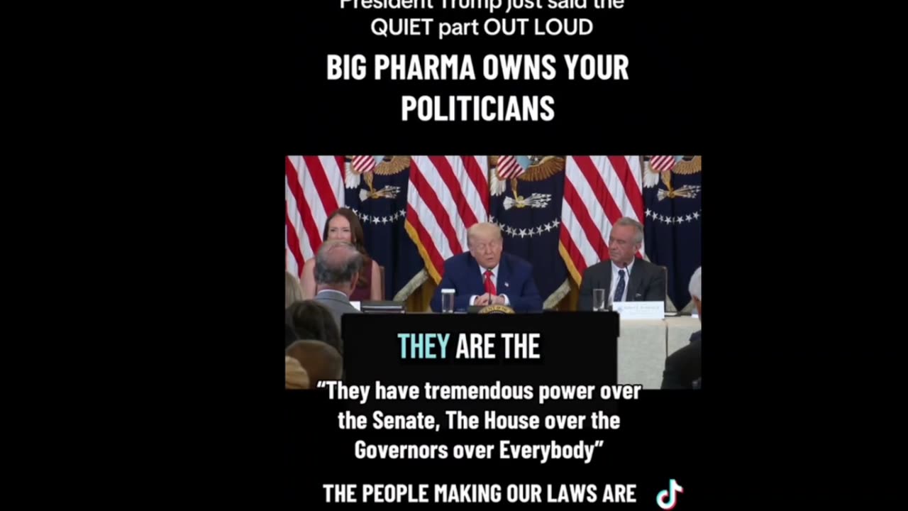 Trump talks about drug companies