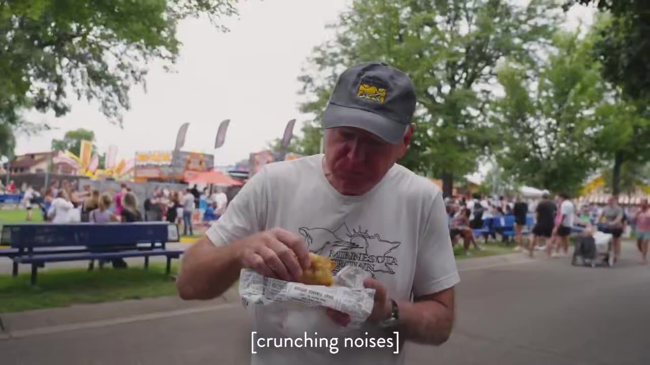 Governor Tim Walz appeared at the Minnesota state fair just 48 hours before ... (Read Description)