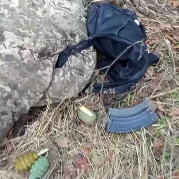 ⚰️🇺🇦 A killed Ukrainian soldier