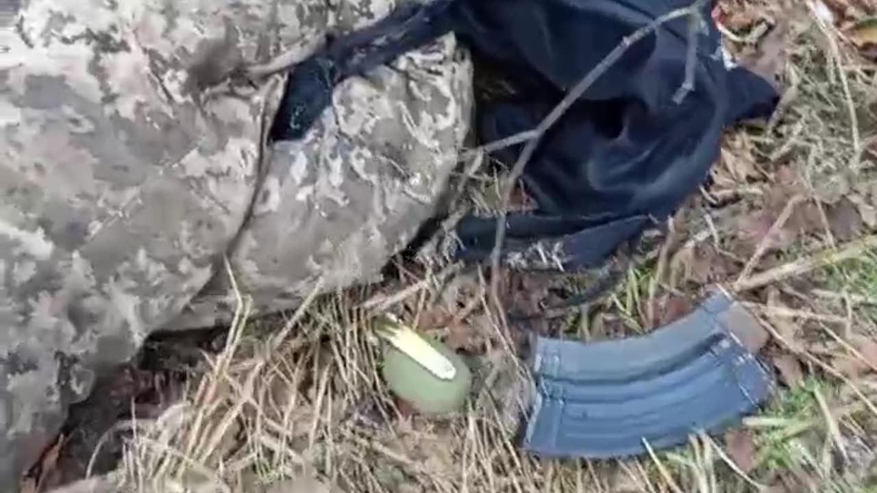 ⚰️🇺🇦 A killed Ukrainian soldier