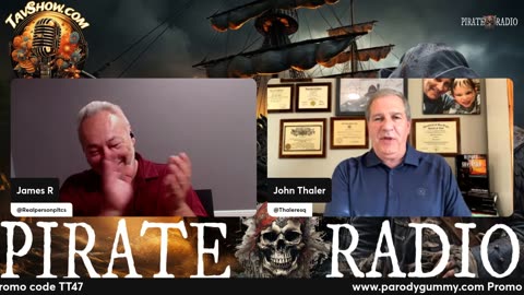 Pirate Radio Happy Wednesday 06/25/25 / TheMcKinleyProject.org / ParodyGummy.com Promo: TT47