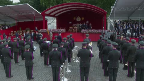 Belgium National Day military parade - July 21, 2025