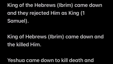 Hebraism NOT Judaism