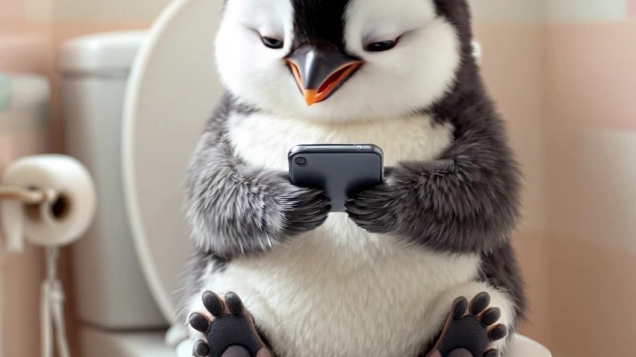 Penguin Signing APT Funny #viralshorts#funnyvideo
