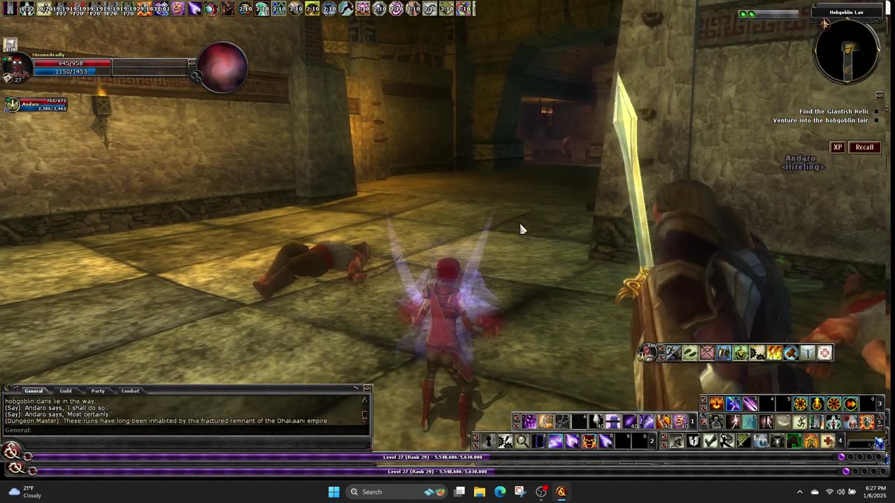 Solo GH Hobgoblin Lair FAILURE!