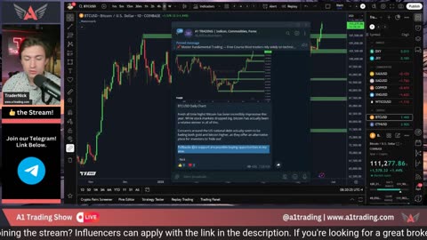 Live Trading GOLD, USD, SPX500 & Bitcoin – Real-Time Crypto Action! #crypto #btc