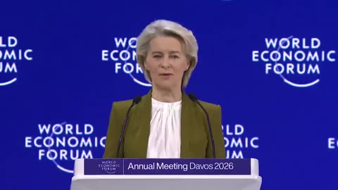 DAVOS 2026 Von der Leyen Full Speech