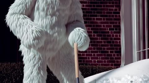 The video is made with AI, it may be artificial