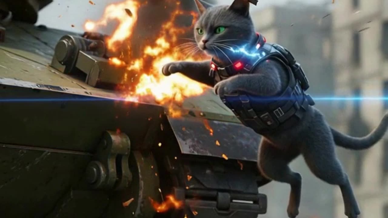 “RatZone: The Meowssacre Begins” (It’s not just war. It’s whisker-fueled vengeance.)