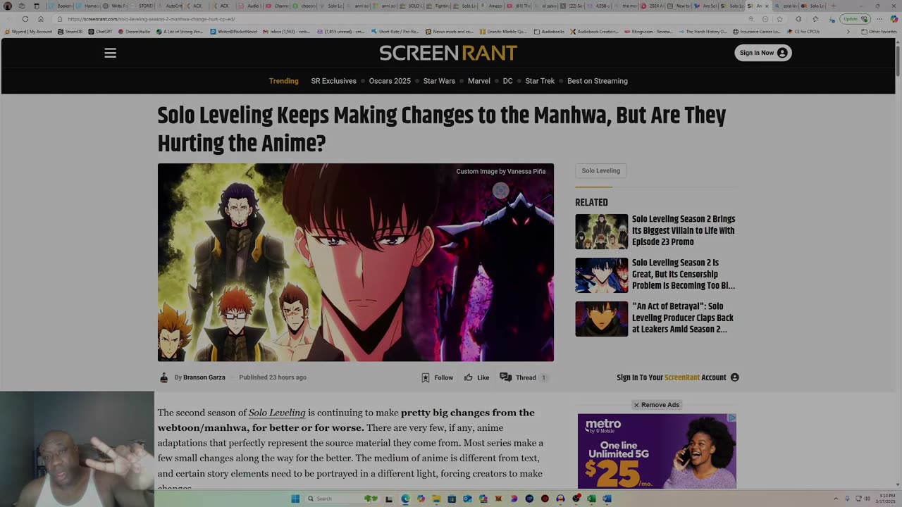 Are Anime Changes To The Manwha Hurting Solo Leveling?
