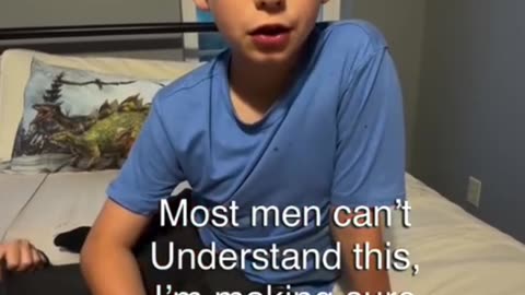 Disturbing, these boys should be lifted up, not made to feel bad