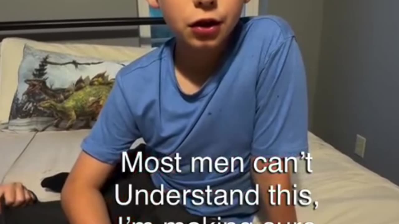Disturbing, these boys should be lifted up, not made to feel bad