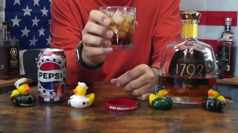 Michael Moore - 1792 Bottled in Bond Whiskey & Pepsi Wild Cherry & Cream Soda