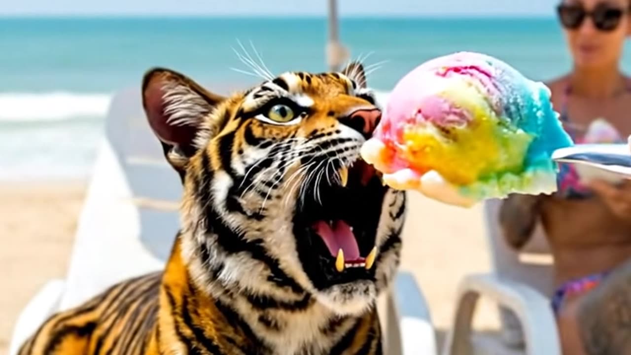 TAIGER's on the beach #aicat