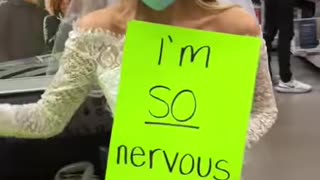 Proposal ends in surprise