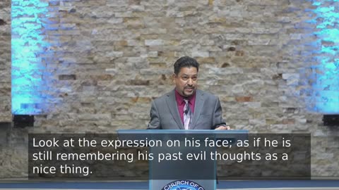 A Church Pastor Shows How He Still Has Fond Memories Of His Past Evil Thoughts