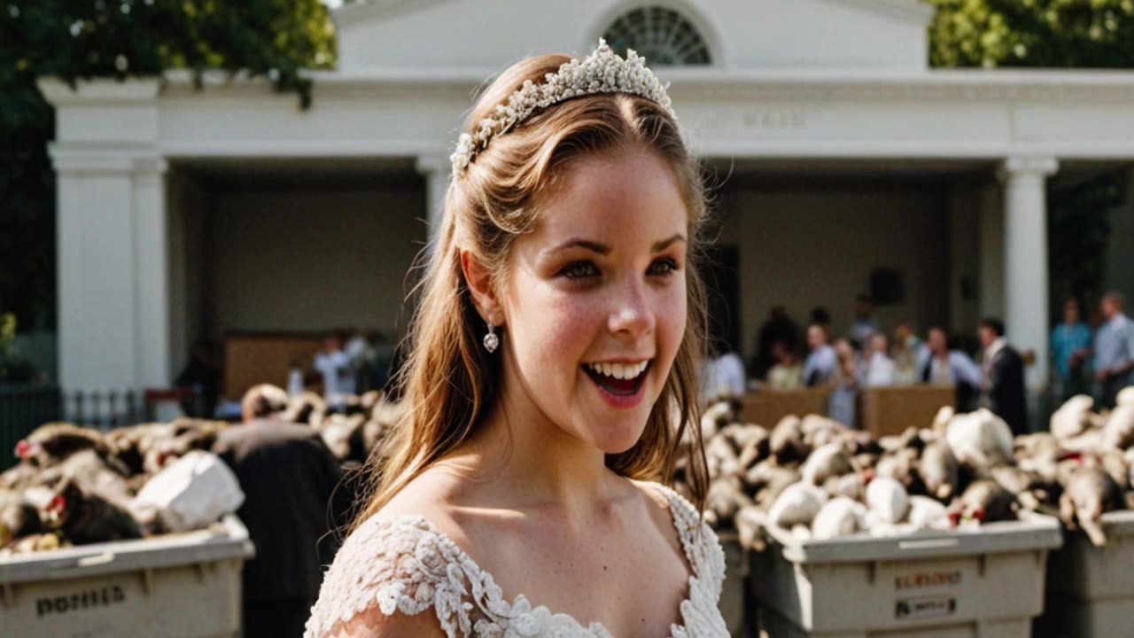 Mary goes to John's wedding