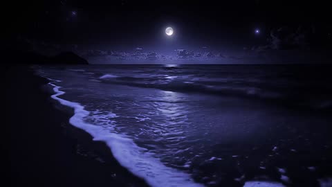 Continuous sea surf noise | White noise for deep relaxation, meditation and sleep