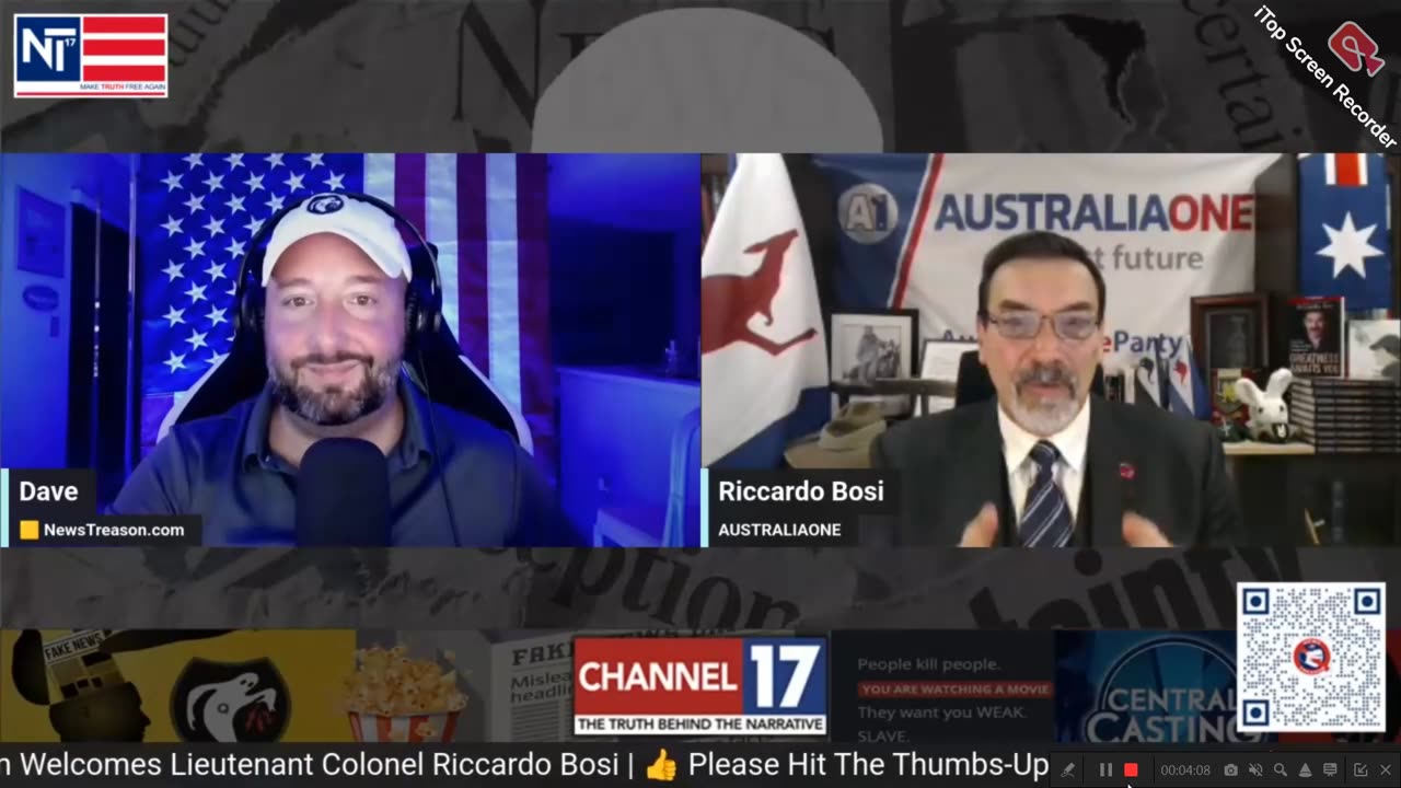 Bosi on Newstreason (clip)