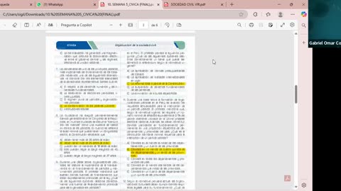 AULA 20 REGULAR 2026 - 1 | Semana 05 | Cívica