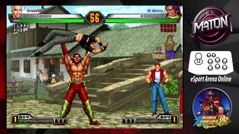 The King of Fighters '98UM • Luchas en linea • "Greed98" vs "ElMaton" • 2025/05/06 • #casualplay