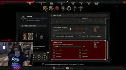 Finishing Diablo 4 Seasonal Story then More Foxhole