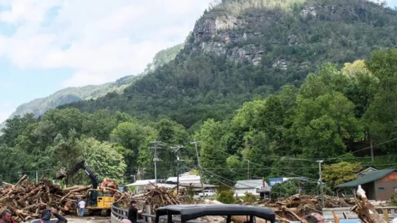 Amish Volunteers Lead Rebuilding in Chimney Rock After Hurricane Helene