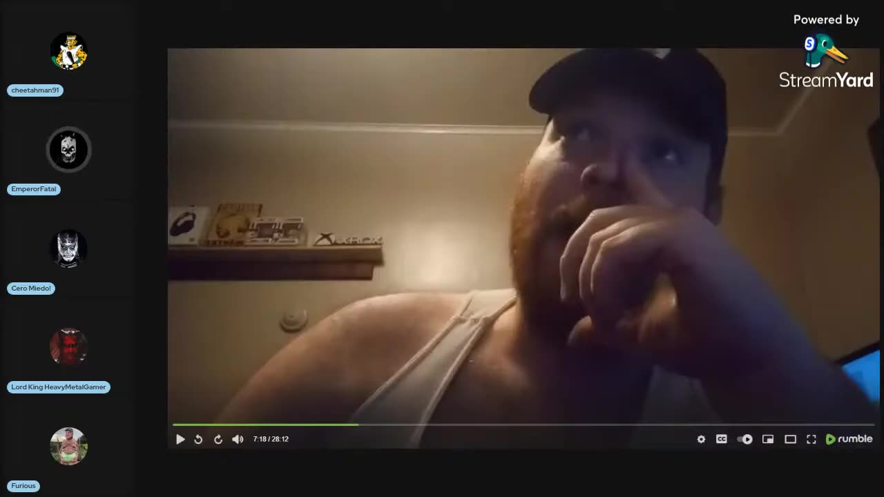 Late night panel and reacting to some stuff