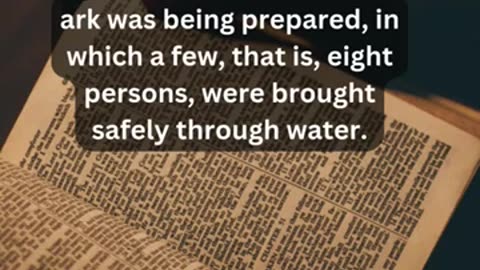 Journey of faith and spiritual growth 1 Peter 3:20 Daily Bible Verse