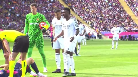 Kylian Mbappe’s admirable gesture for injured Pau Cubarsi during Barca clash
