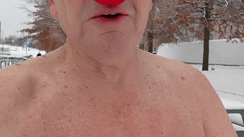 Première course d’hiver 2026 | Guy Winter Runner Montréal's SnowRunner Barechest -4 Celcius Jan 13