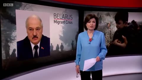 Warnings that Belarus migrant crisis risks military conflict - BBC News