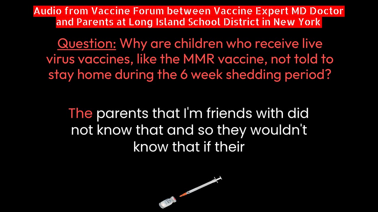 Q&A Series with MD Doctor: Vaccine Shedding