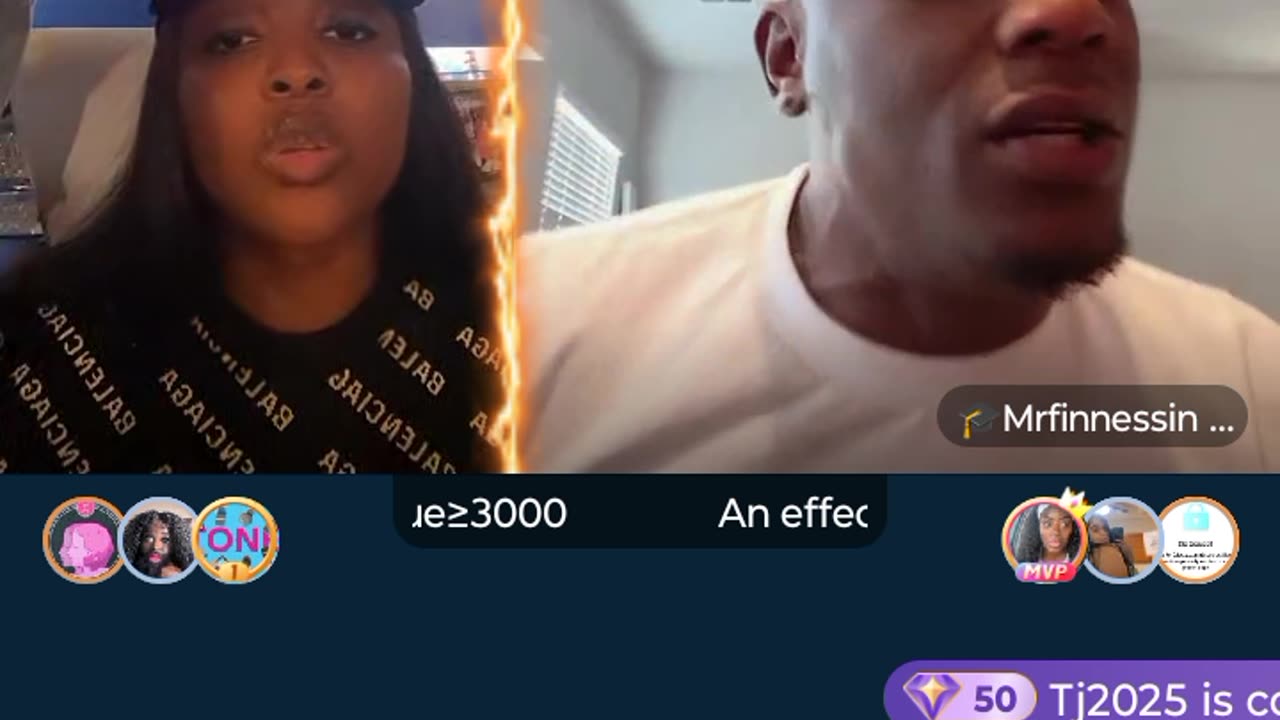 Is Finesse a dangerous schizophrenic or just a woman beater