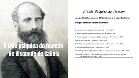 A vida psíquica do homem de Visconde de Saboia