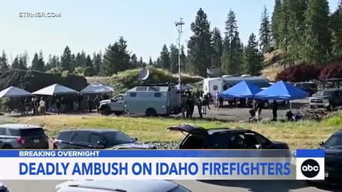 Suspected shooter who ambushed Idaho firefighters found dead