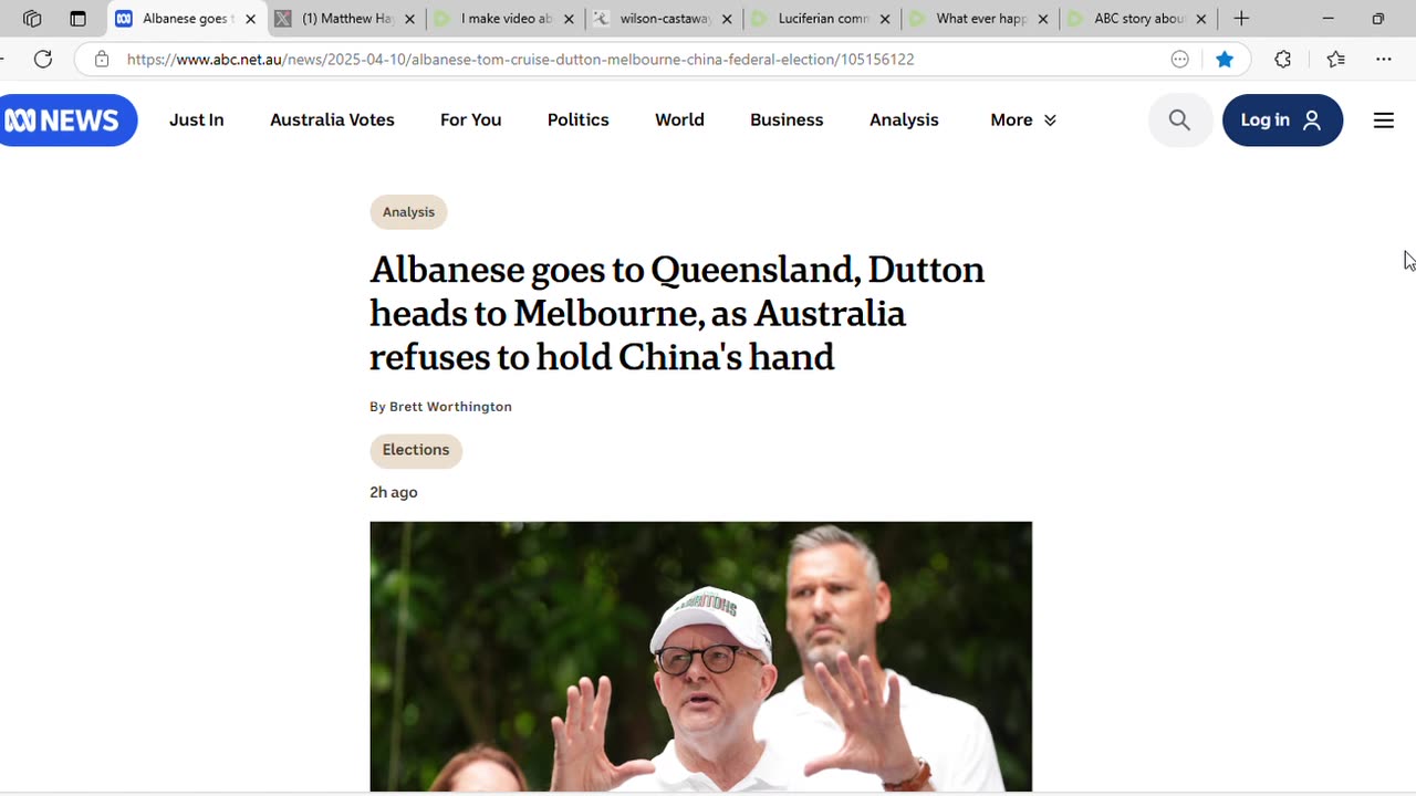 Creepy comms from the ABC: Follow the white Rabbitohs with Albo and Matt in Leichhardt