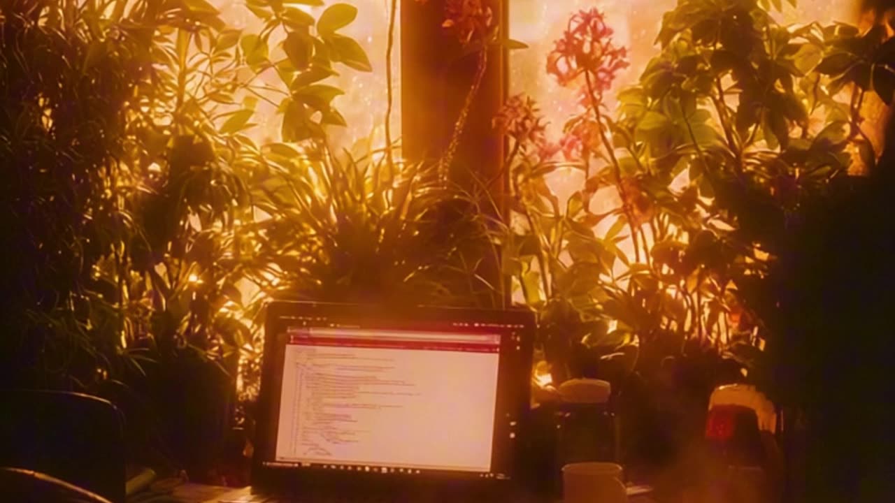 Sunlight + Syntax = Inner Peace ☀️💻