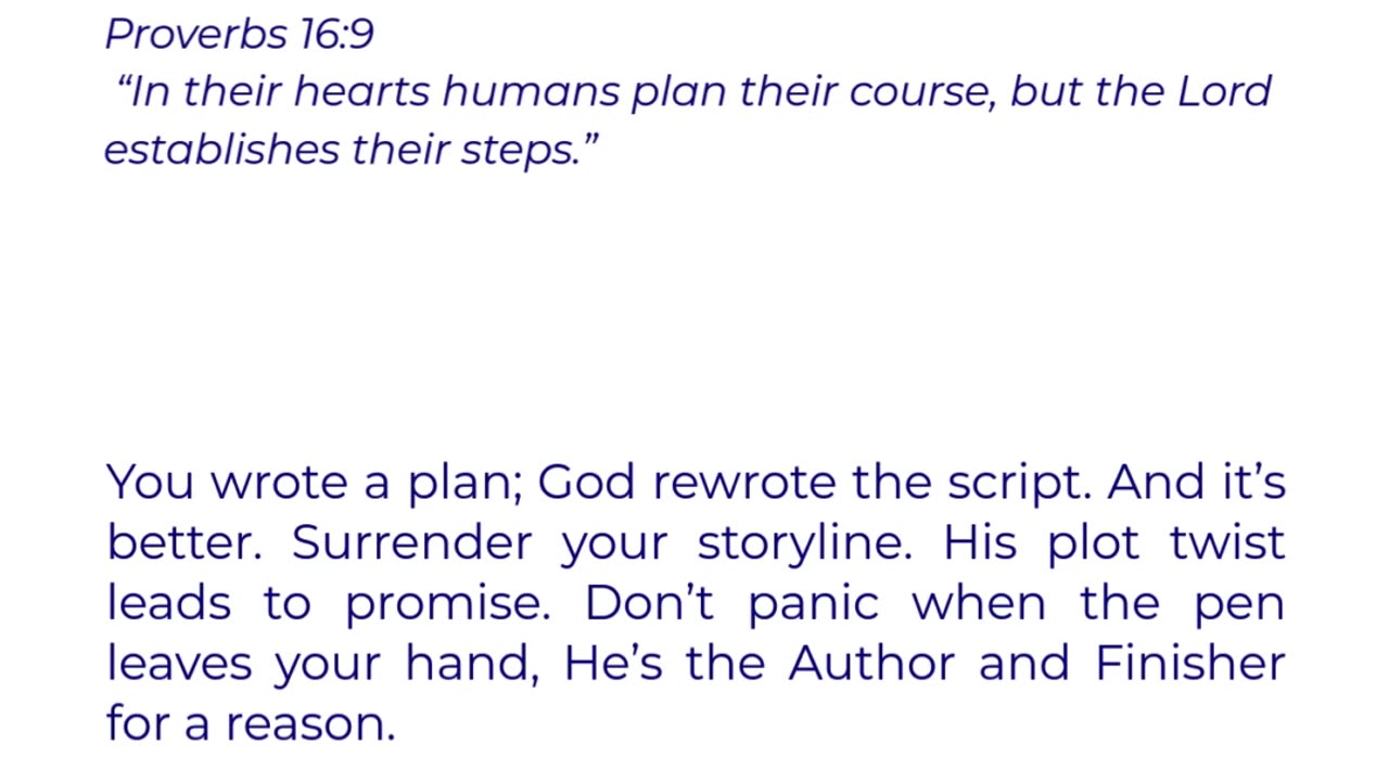Surrender the Storyline