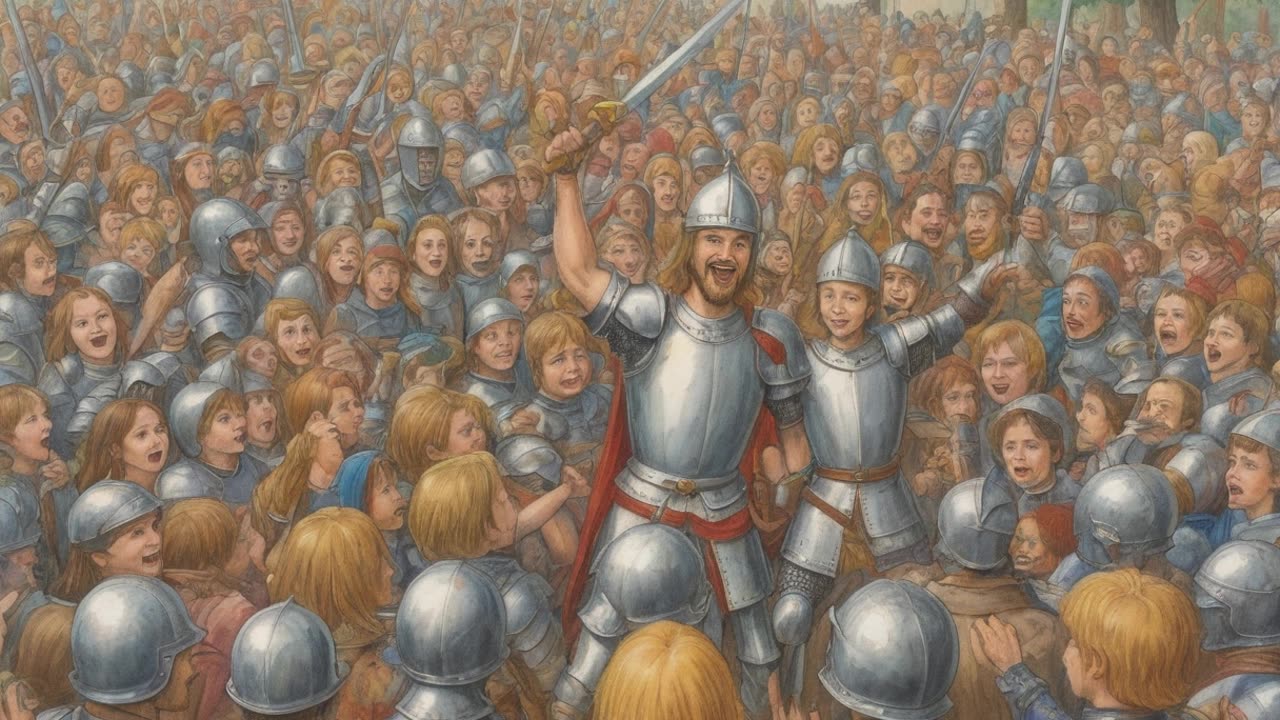 Sværdet i stenen ✨ Godnathistorier - Eventyr - Korte historiebøger