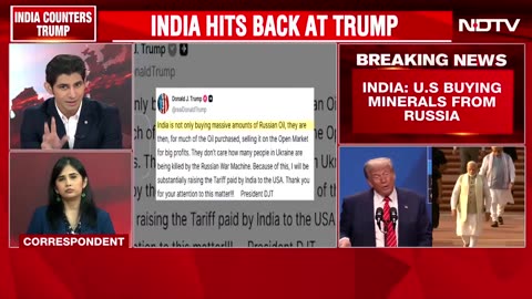 Trump Tariff News | "Indulging In Trade With Russia Themselves": India Counters US Tariff Threat