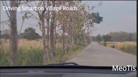 Driving smart on village toll roads