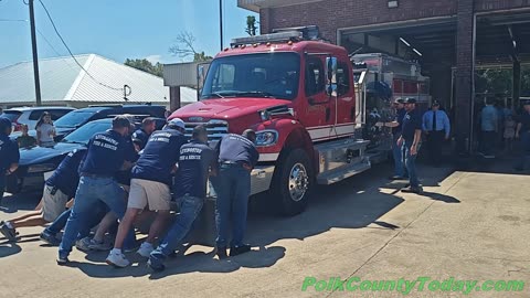 LIVINGSTON VOLUNTEER FIRE DEPT. RECOGNIZES 110 YEARS OF SERVICE, LIVINGSTON TEXAS, 08/23/25...