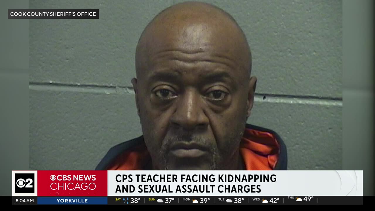 CPS black teacher faces kidnapping, sexual assault charges